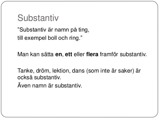 Bildresultat fÃ¶r Grammatik om substantiv